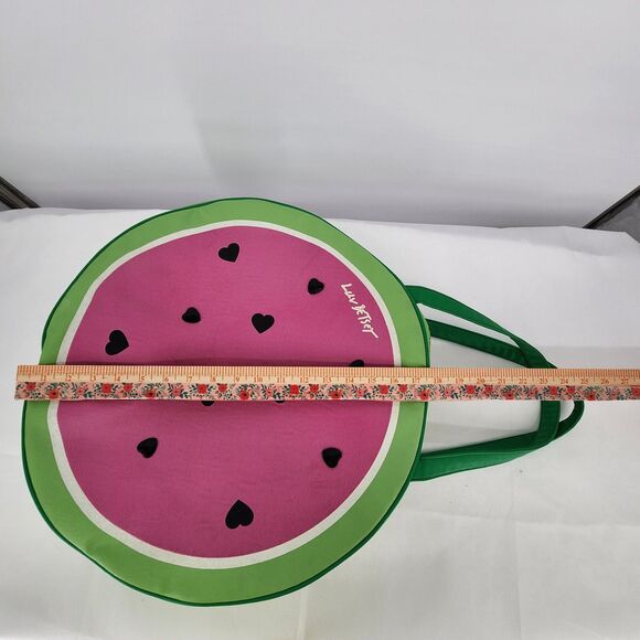 Betsey Johnson Watermelon I'm One In A Melon Insulated Cooler Tote Bag - Picture 11 of 12